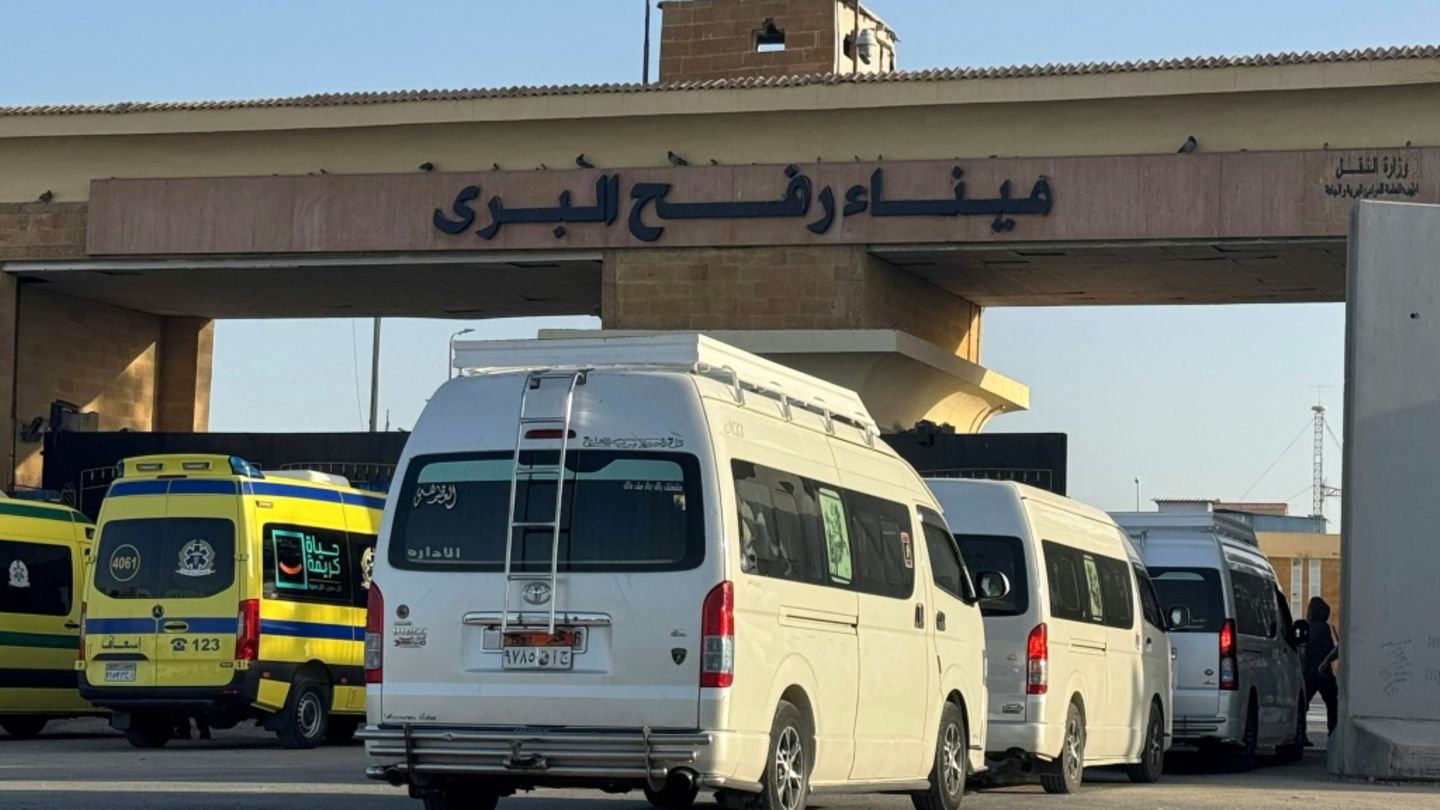 Grenzübergang Rafah Anfang Februar