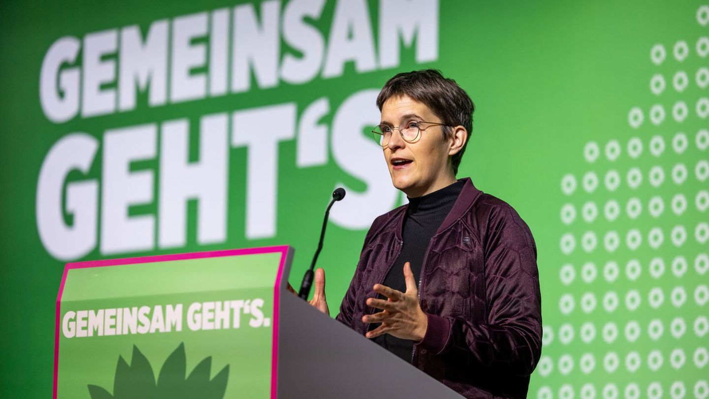 Hessens Grünen-Landesvorsitzende Anna Lührmann spricht von einer sich abzeichnenden "positiven Trendumkehr" ihrer Partei bei Hes