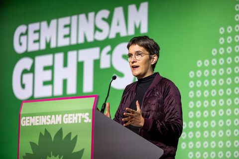 Hessens Grünen-Landesvorsitzende Anna Lührmann spricht von einer sich abzeichnenden "positiven Trendumkehr" ihrer Partei bei Hes