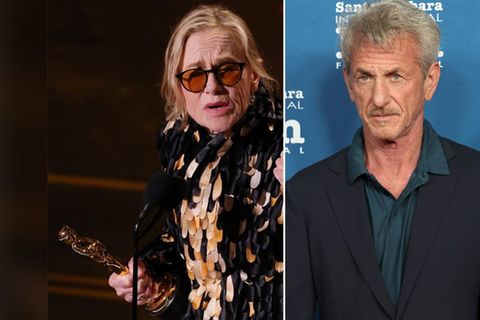 Amy Madigan freute sich vor Ort, Sean Penn konnte "heute leider nicht hier sein".