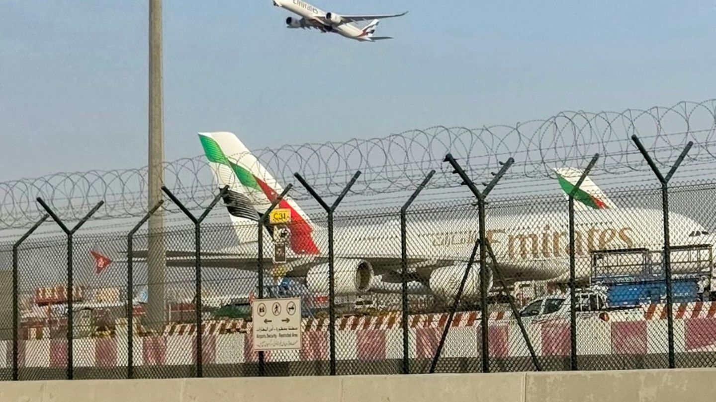 Der Dubaier Flughafen