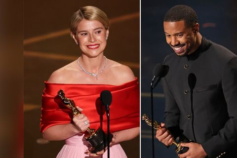 Jessie Buckley gewann ihren Oscar für das Drama "Hamnet", Michael B. Jordan für seine Doppelrolle im Horrorstreifen "Blood & S