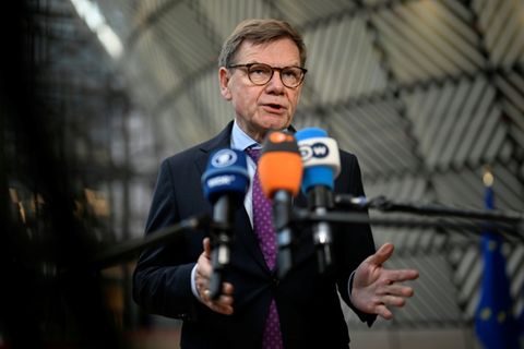 Bundesaußenminister Wadephul im Februar in Brüssel