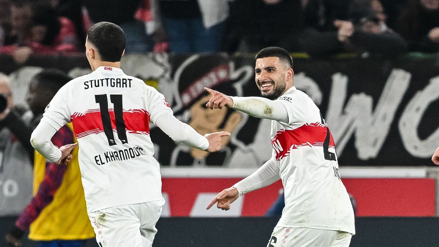 Trifft derzeit, wie er will: Stuttgarts Deniz Undav (r). Foto: Harry Langer/dpa