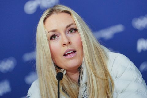 Lindsey Vonn hat sich mit einer Bitte an die Fans zu Wort gemeldet. (Archivbild) Foto: Michael Kappeler/dpa