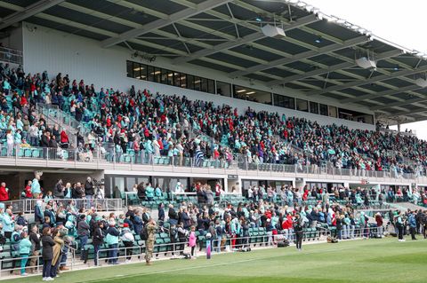 Das weltweit erste Fußballstadion, das speziell für ein Frauenteam gebaut wurde: das CPKC-Stadium in Kansas City