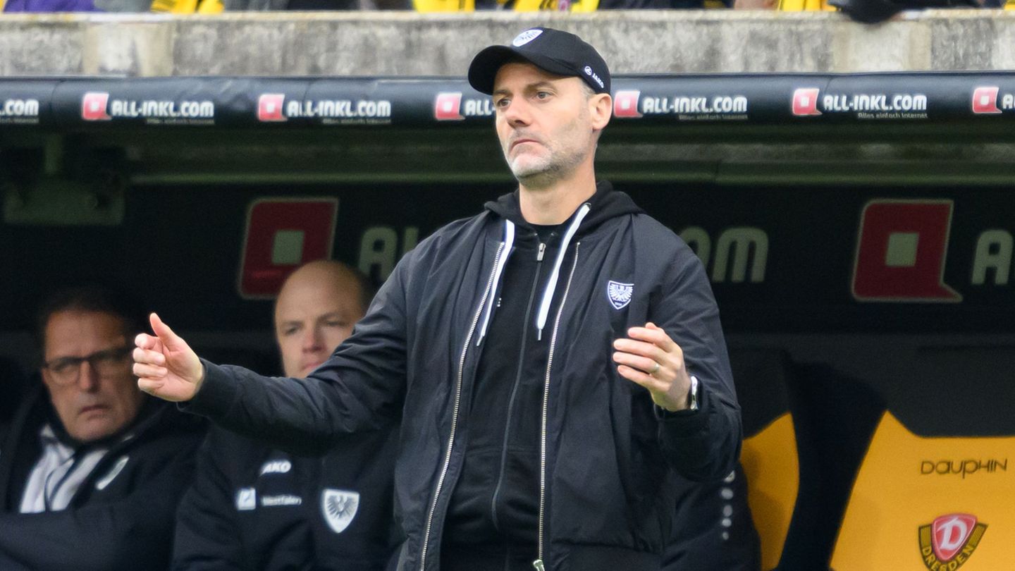 Alexander Ende ist nicht mehr Trainer von Preußen Münster. Foto: Robert Michael/dpa