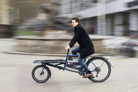 Der Radweg Berlin-Dresden ist etwa 250 Kilometer lang. Foto: Robert Michael/dpa