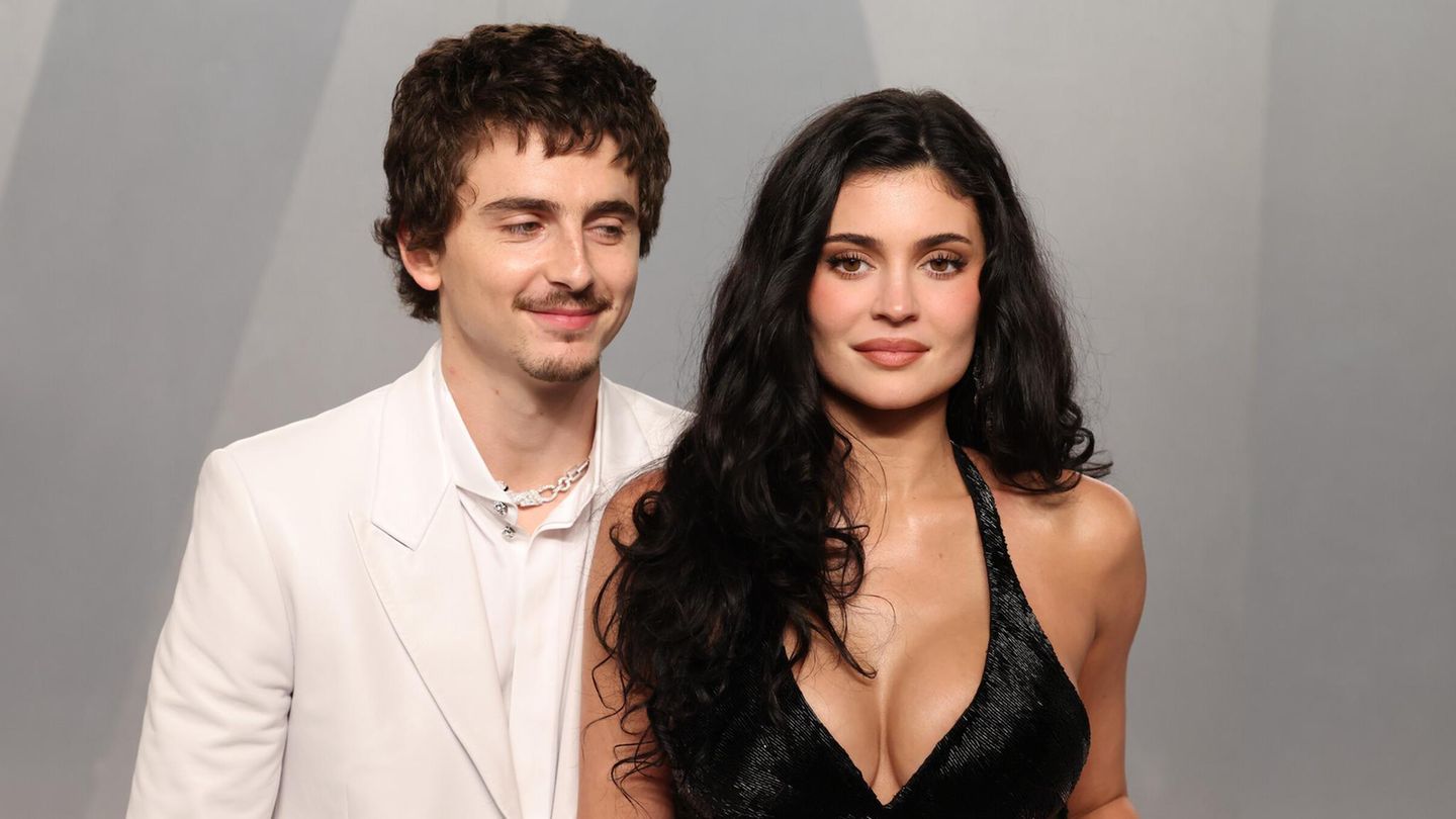 Timothée Chalamet und Kylie Jenner bei einer Oscar-Party