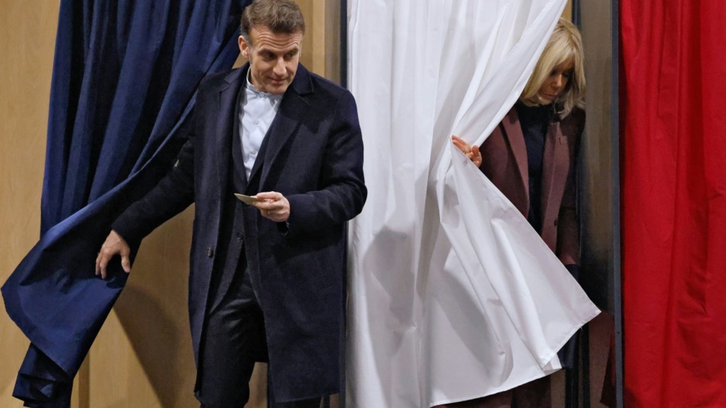 Emmanuel und Brigitte Macron