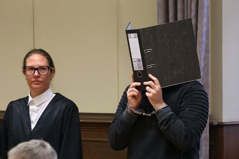 Yanneck Z. bei Prozessauftakt in Schweinfurt