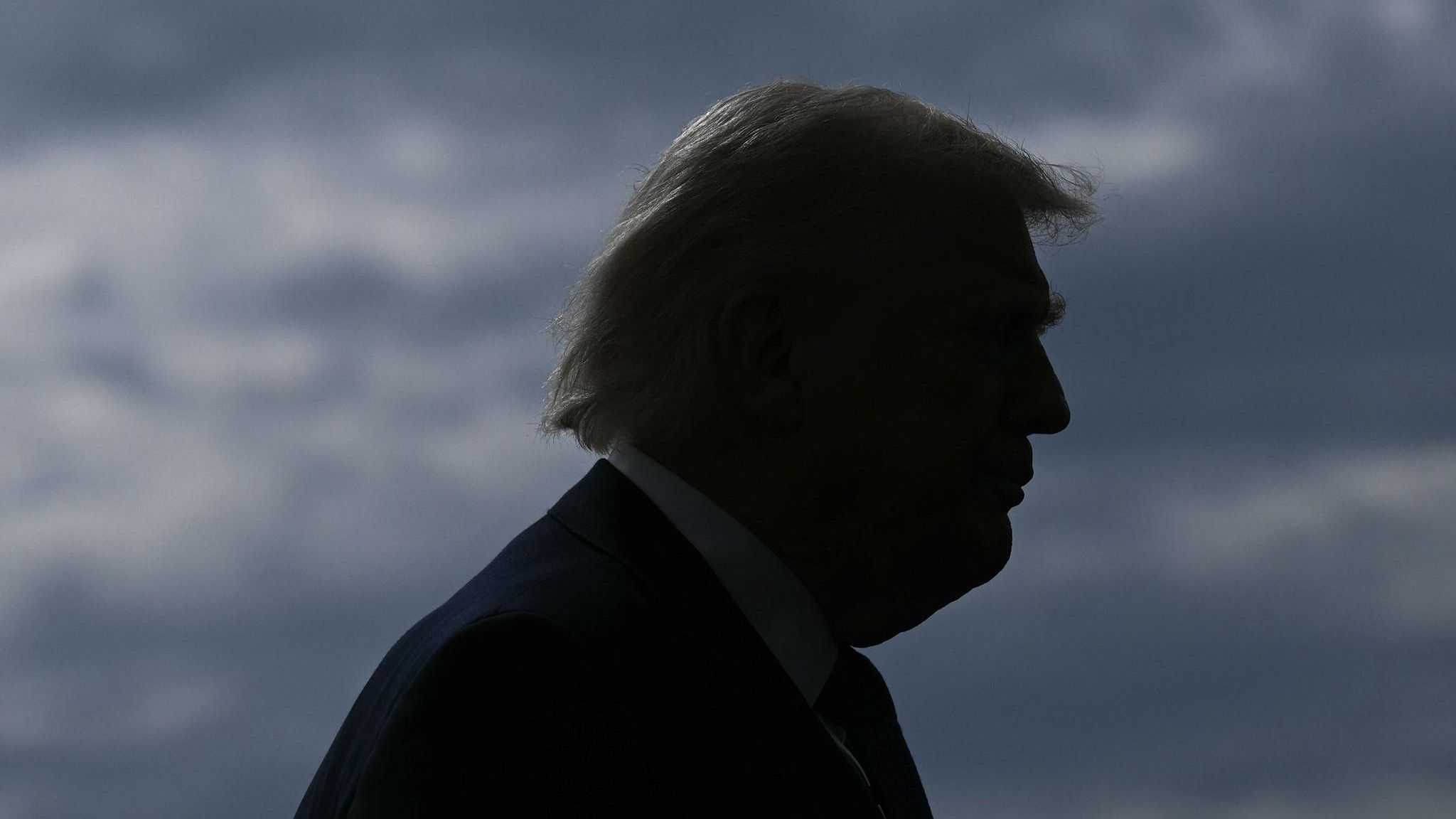 Begann seinen Krieg ohne internationale Koalition: US-Präsident Donald Trump