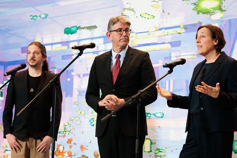 Wolfram Weimer versucht, Vertreter der Musikbranche an einen Tisch zu bekommen. Foto: Carsten Koall/dpa