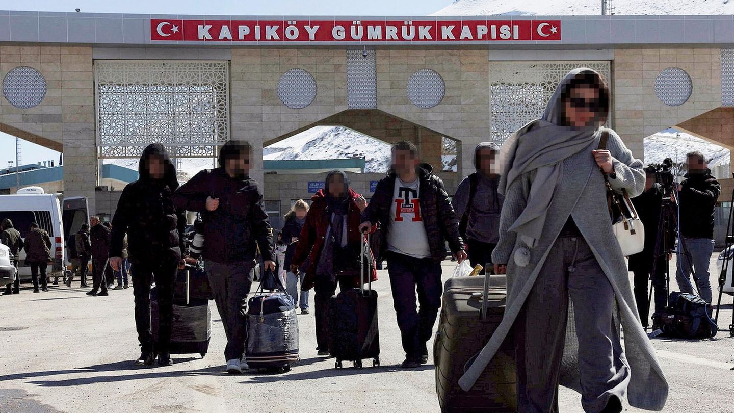 Türkische Grenze Kapiköy