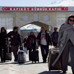 Türkische Grenze Kapiköy