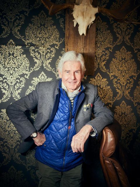 Frederic Meisner in seinem Trachtengeschäft