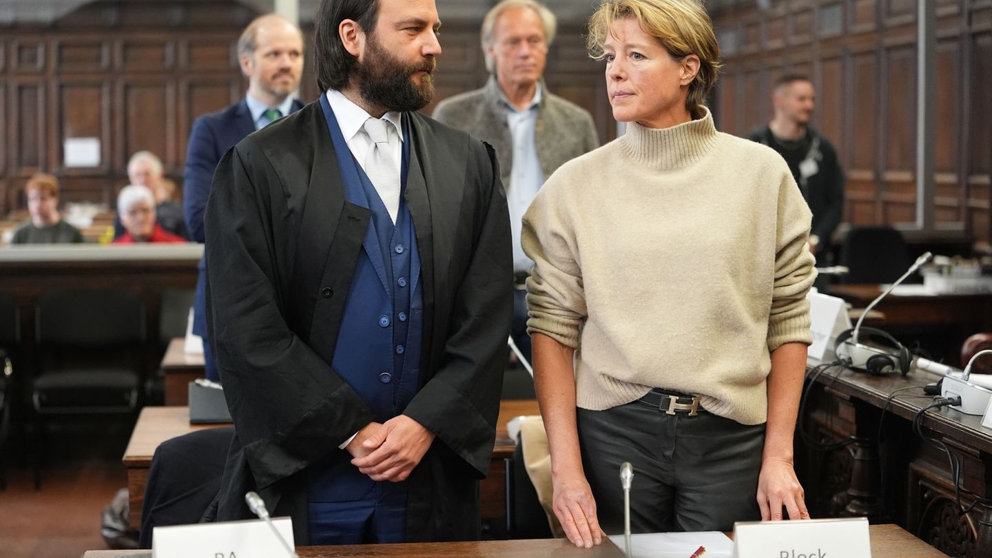 Die Unternehmerin Christina Block soll laut Anklage den Auftrag zur Entführung ihrer beiden jüngsten Kinder gegeben haben. Hier