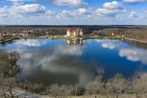 Schloss Moritzburg gehört zu den Aushängeschildern von Schlösserland Sachsen. Foto: Robert Michael/dpa