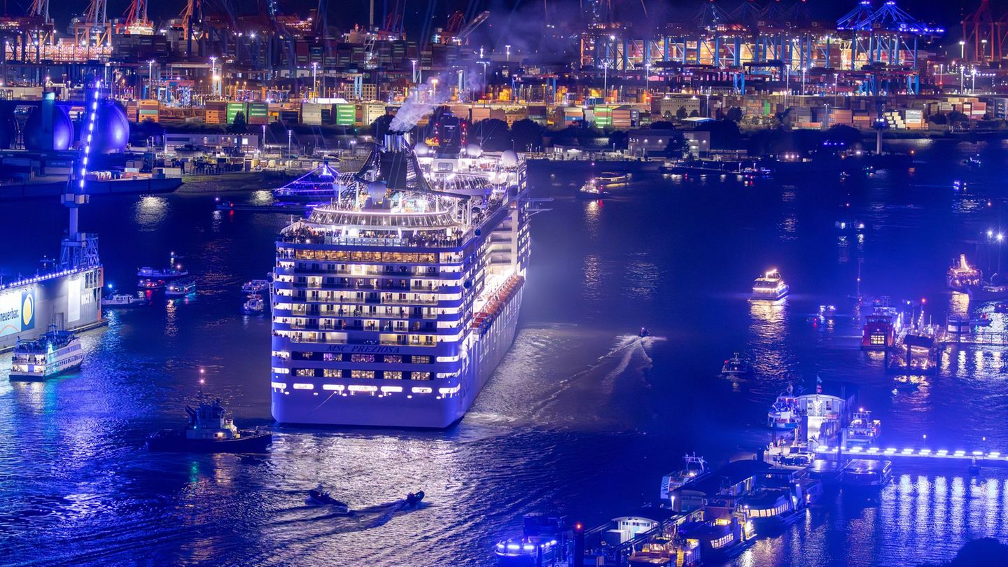 Mehr als 1,4 Millionen Kreuzfahrttouristen sind im vergangenen Jahr von Hamburg aus auf Reisen gegangen. (Archivbild) Foto: Bodo