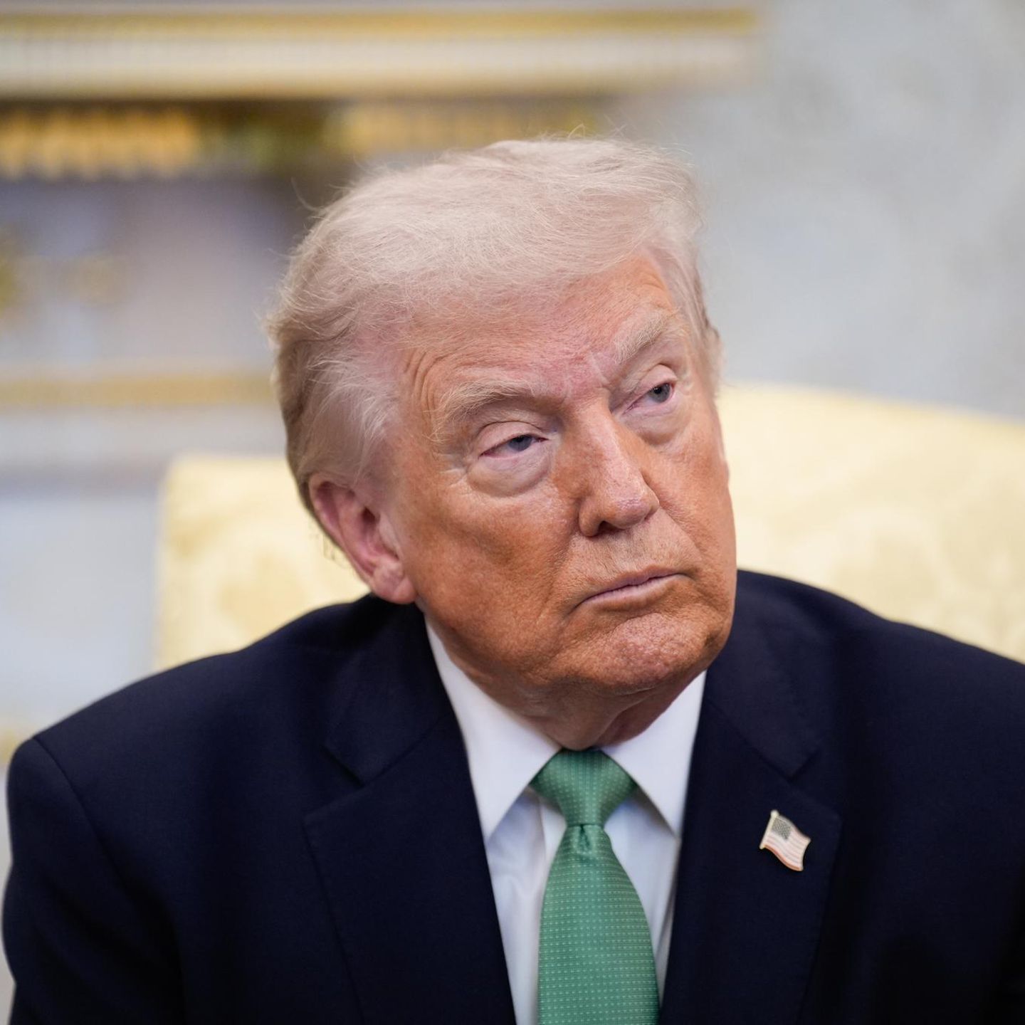 US-Präsident Donald Trump im Oval Office