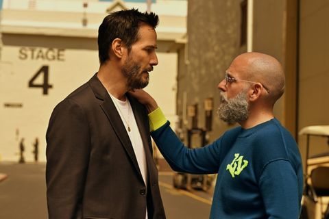 Keanu Reeves (l.) und Jonah Hill in "Outcome".