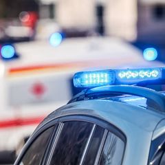 Polizei und Rettungskräfte in Wien