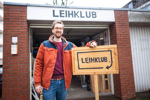 Fabian Oestreicher hatte die Idee zum Leihklub. Foto: Izabella Mittwollen/dpa