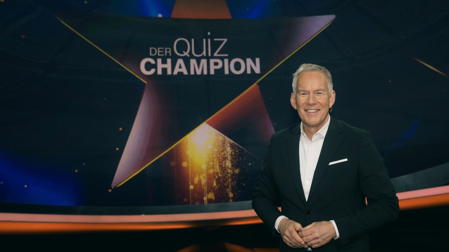 Johannes B. Kerner führt durch den "Quiz-Champion": Die Show wird in Berlin aufgezeichnet.