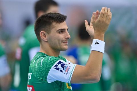 Lucas Krzikalla verlässt Handball-Bundesligist Leipzig am Saisonende. (Archivbild) Foto: Hendrik Schmidt/dpa-Zentralbild/ZB