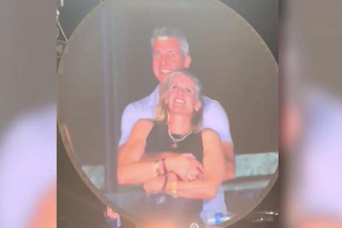 Andy Byron und Kristen Cobat beim Coldplay-Konzert