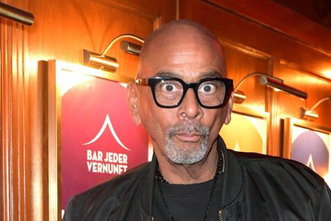 Pierre Sanoussi-Bliss im Februar bei einer Theater-Premiere in Berlin.