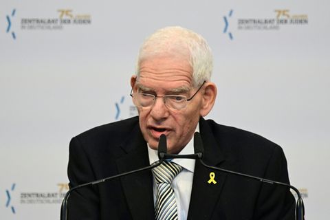 Zentralrats-Präsident Schuster