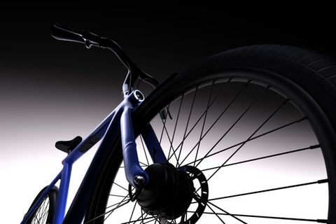 Das VanMoof S6 von unten aufgenommen