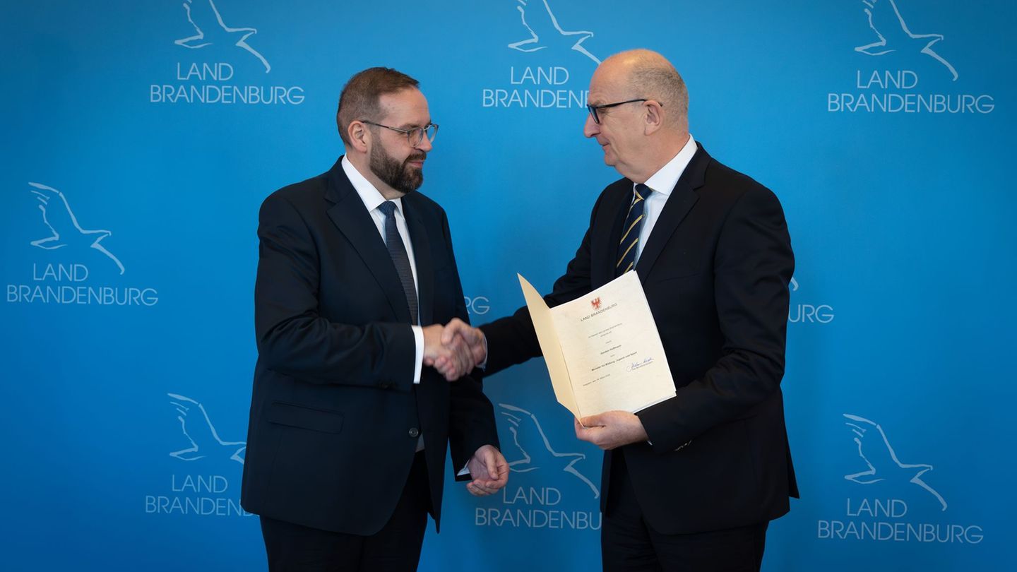 Brandenburgs Bildungsminister Gordon Hoffmann (CDU) hat sich auf dem zweiten Bildungsweg qualifiziert und dann studiert. Foto: S