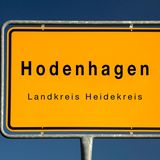 Ortsschild Hodenhagen