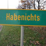 Ortsname Habenichts