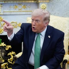 Donald Trump im Oval Office