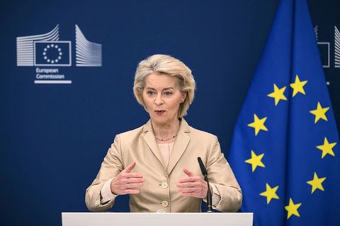 Von der Leyen in Brüssel