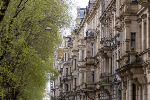 Die Hornschuchpromenade in Fürth - der laut IVD Süd für Wohnungsinteressenten günstigsten großen Stadt in Bayern. (Archiv) Foto: