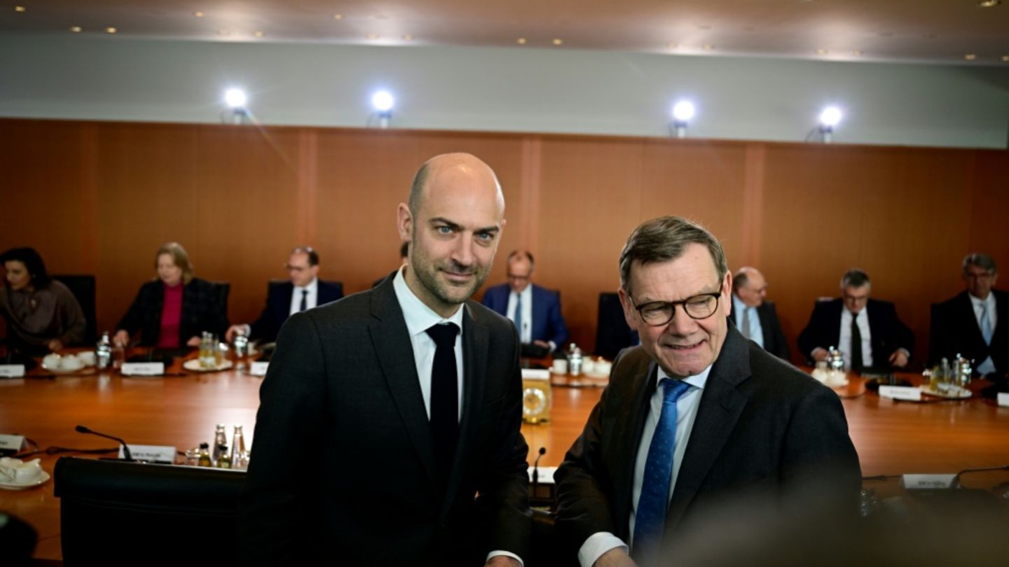 Johann Wadephul (rechts) und Jean-Noël Barrot