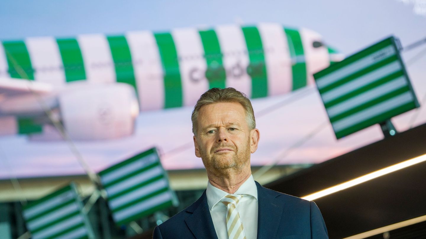 Condor zieht an den Frankfurter Flughafen zurück. (Archivbild) Foto: Andreas Arnold/dpa