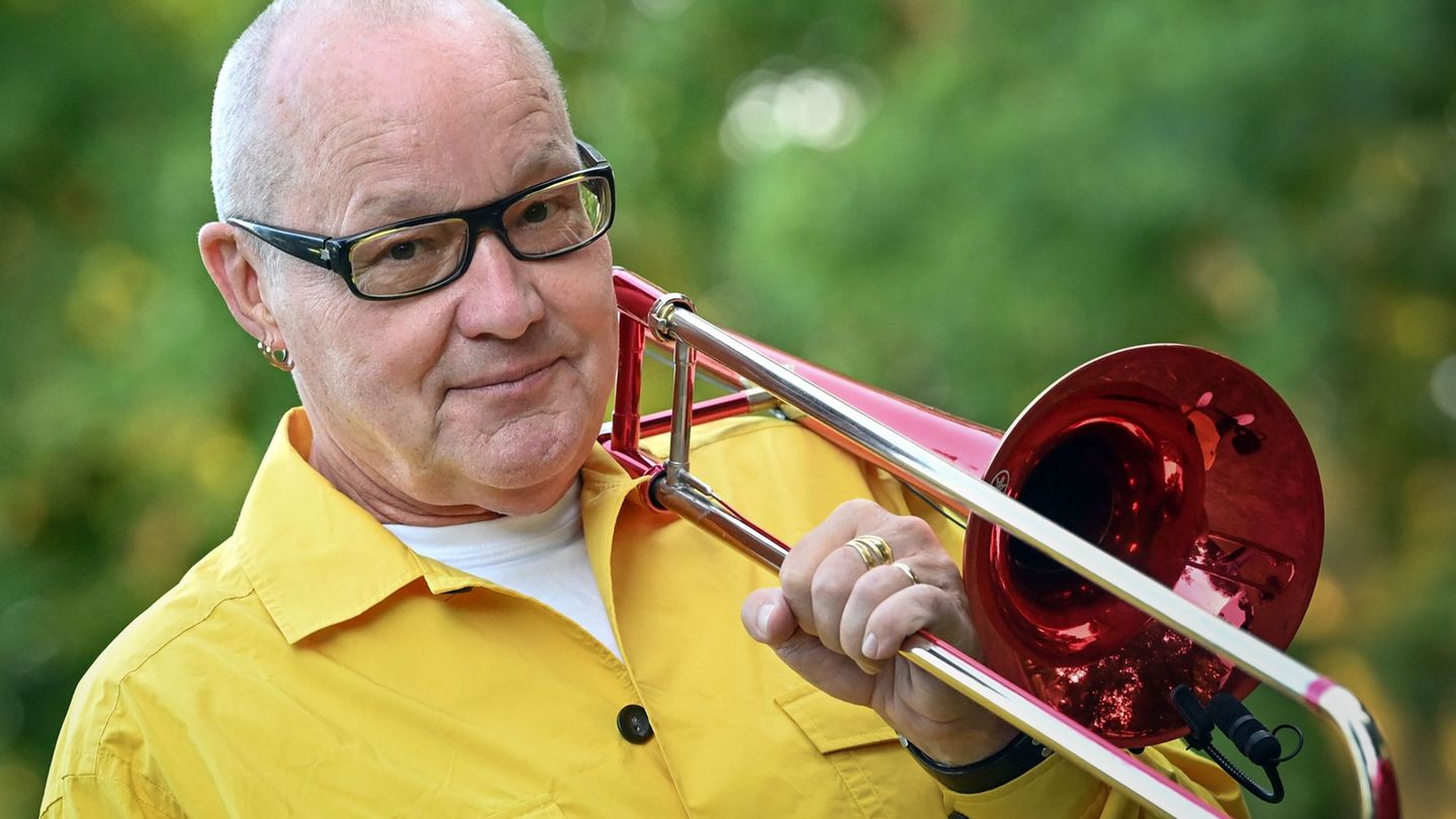 Der schwedische Posaunist und Sänger Nils Landgren ist künstlerischer Leiter von Jazz Baltica. (Archivbild) Foto: Patrick Pleul/