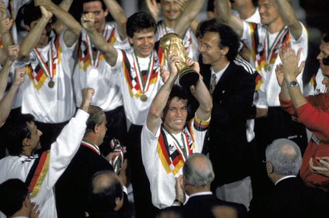 Lothar Matthäus bei der WM 1990