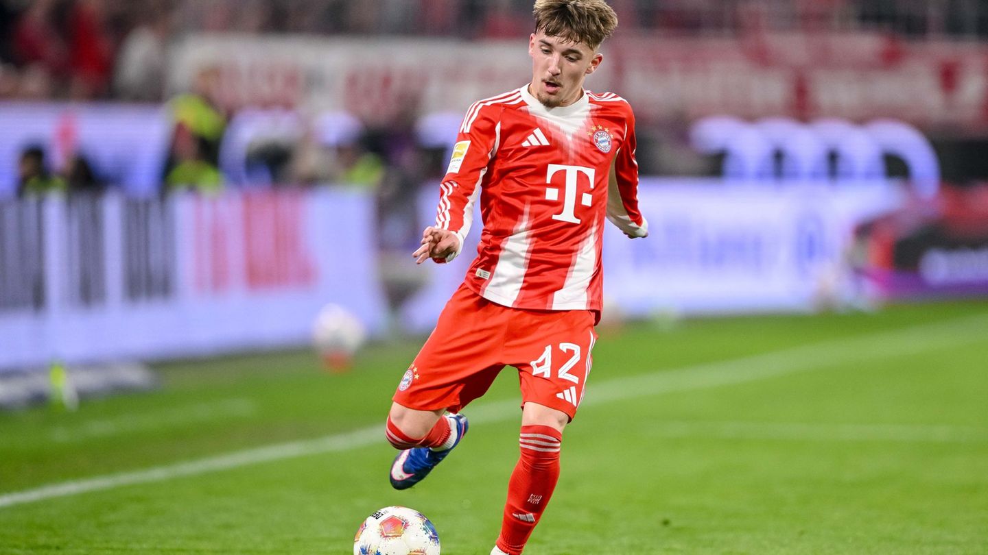 Darf womöglich bald auch das DFB-Trikot tragen: Bayerns Jungstar Lennart Karl