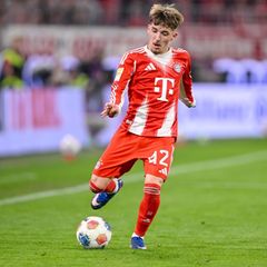 Darf womöglich bald auch das DFB-Trikot tragen: Bayerns Jungstar Lennart Karl
