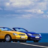 Autoklassiker Mercedes SLK Yellowstone