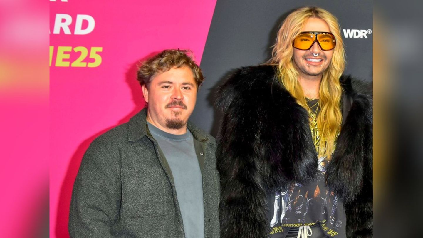 Bill Kaulitz verfolgt die Fortschritte von Gustav Schäfer (l.) bei "Let's Dance" nur sporadisch.