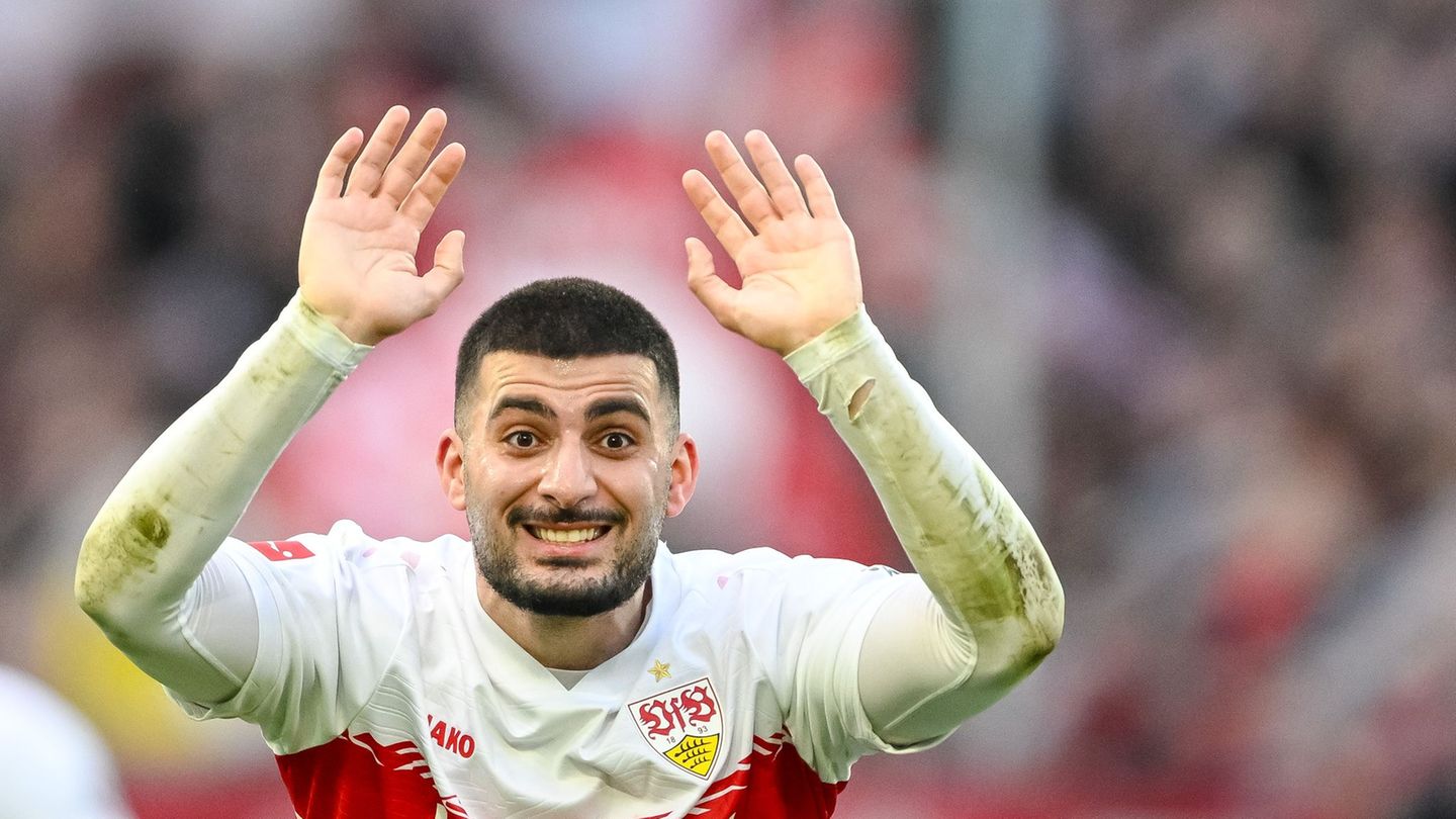 Will mit dem VfB ins Viertelfinale der Europa League: Deniz Undav. (Archivbild) Foto: Harry Langer/dpa