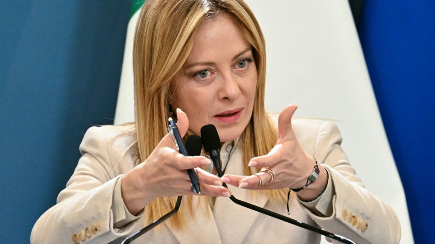 Italiens Regierungschefin Giorgia Meloni
