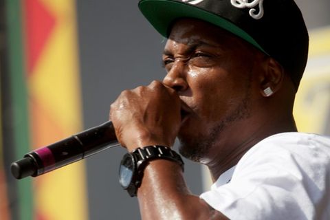 Rapper Mystikal bei einem Auftritt 2012 in New Orleans.